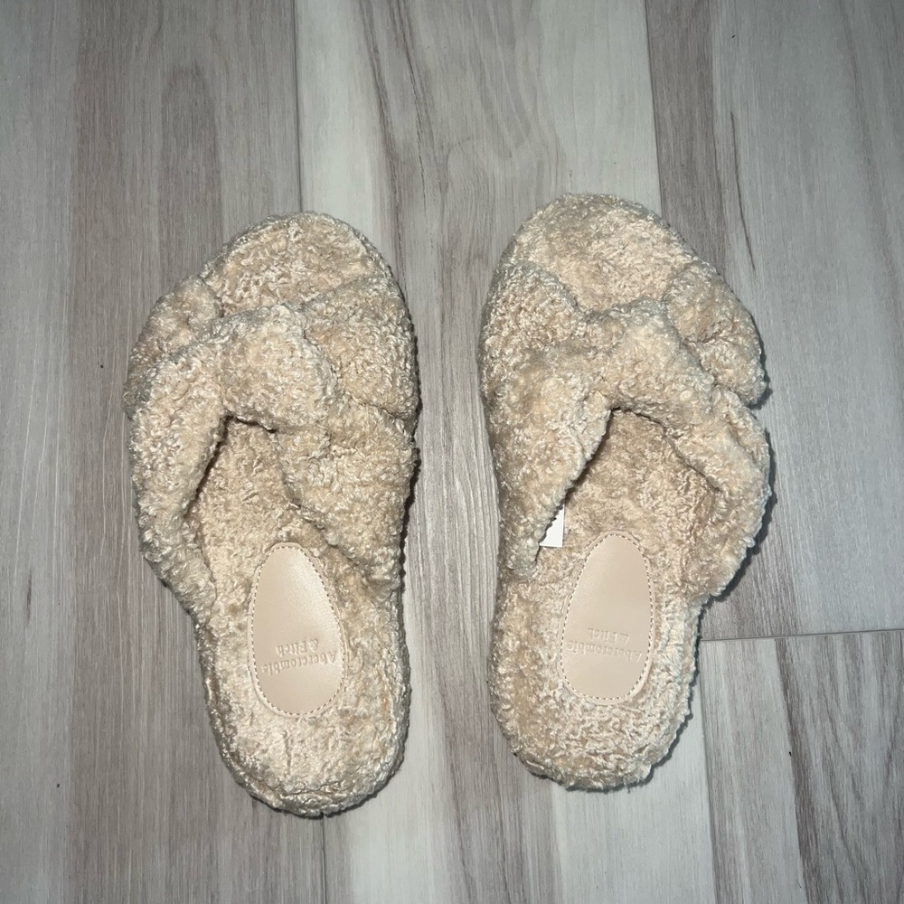 Abercrombie Platform Slippers